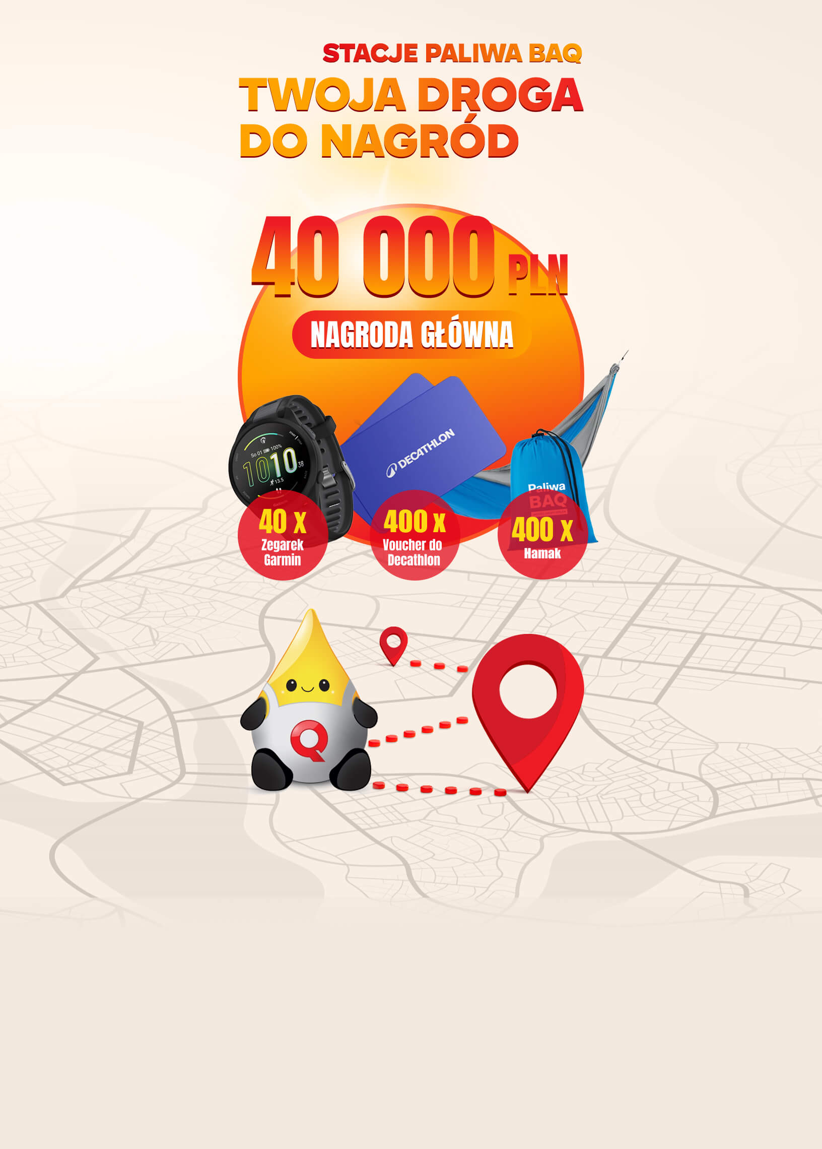 Loteria Twoja Droga do Nagród! - Zatankuj min. 10l paliwa i weź udział w loterii!